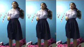 คลิปหลุดใหม่นักเรียนตั้งกล้องถ่างขาช่วยตัวเอง