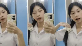 คลิปหลุดนักศึกษาไทยตั้งกล้องถ่างขาช่วยตัวเองหอยน่าเย็ด