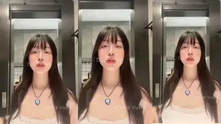 คลิปหลุดสาวเวียดนามตั้งกล้องช่วยตัวเองครางเสียว